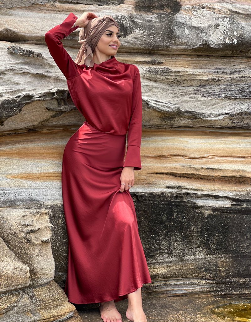 M7386-Maroon-skirt