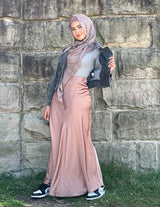 M7386Blush-skirt