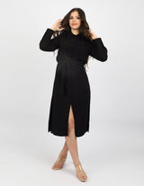 M7723Black-shirt-dress