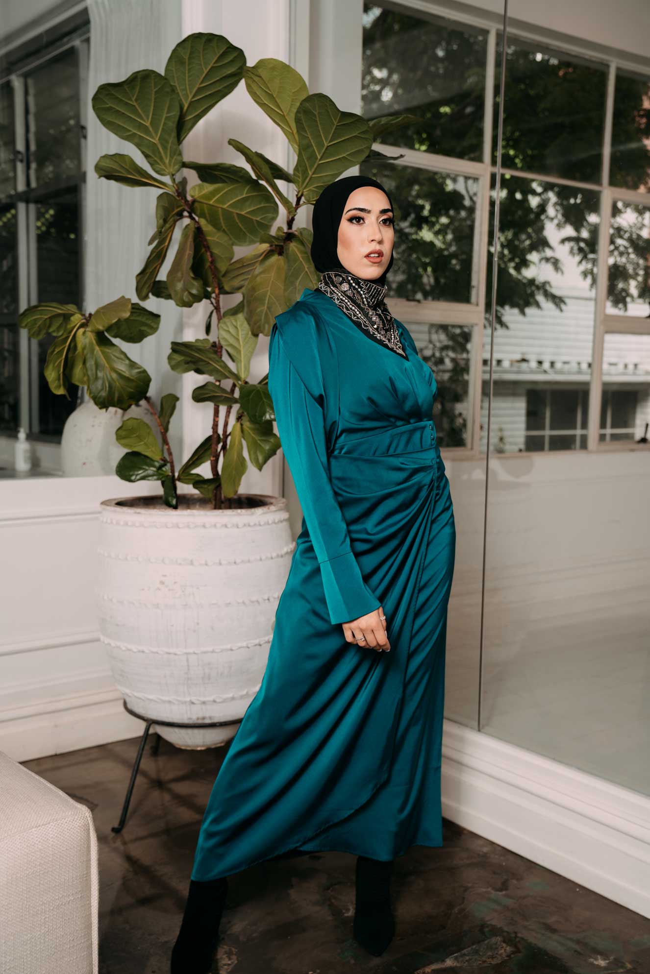 M7726Turquoise-blouse-top