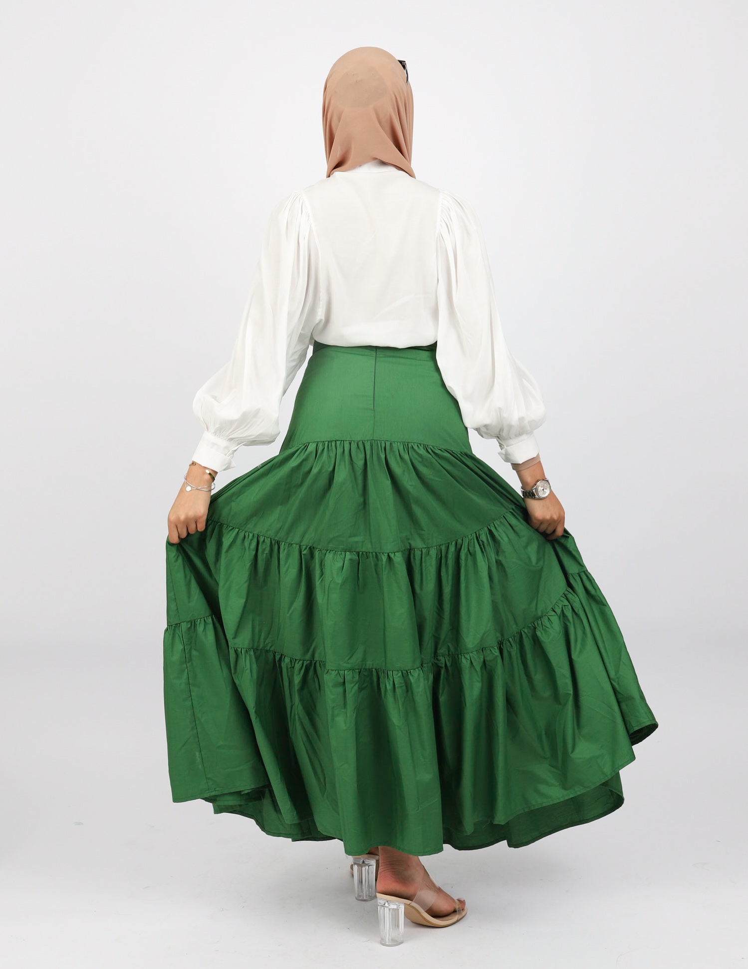 M7738Green-skirt