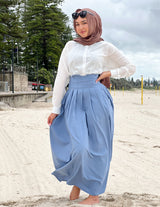 M7770Denim-skirt