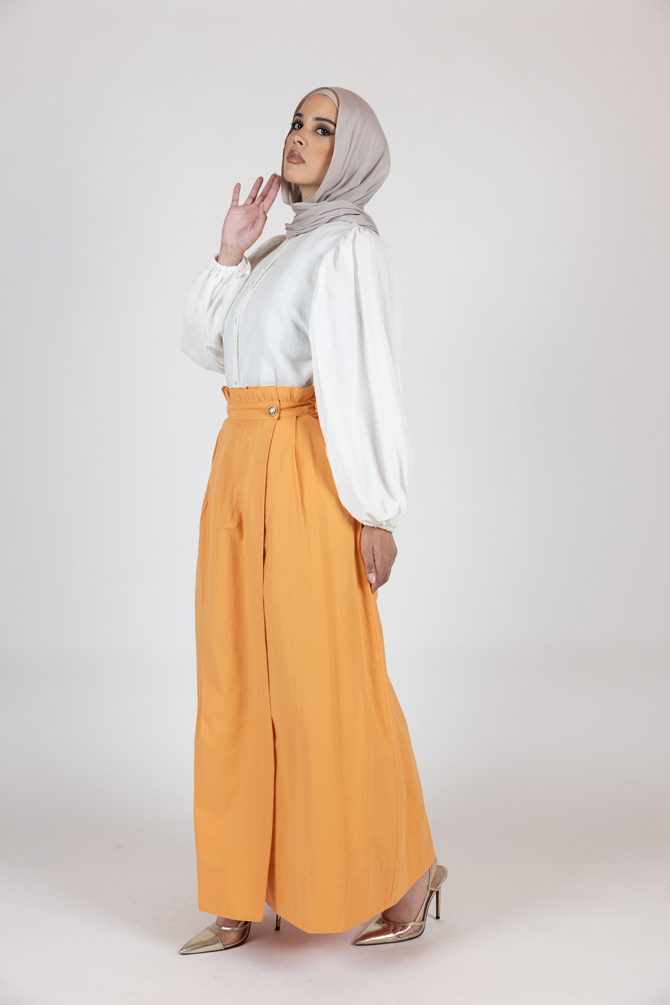 M7786Orange-skirt