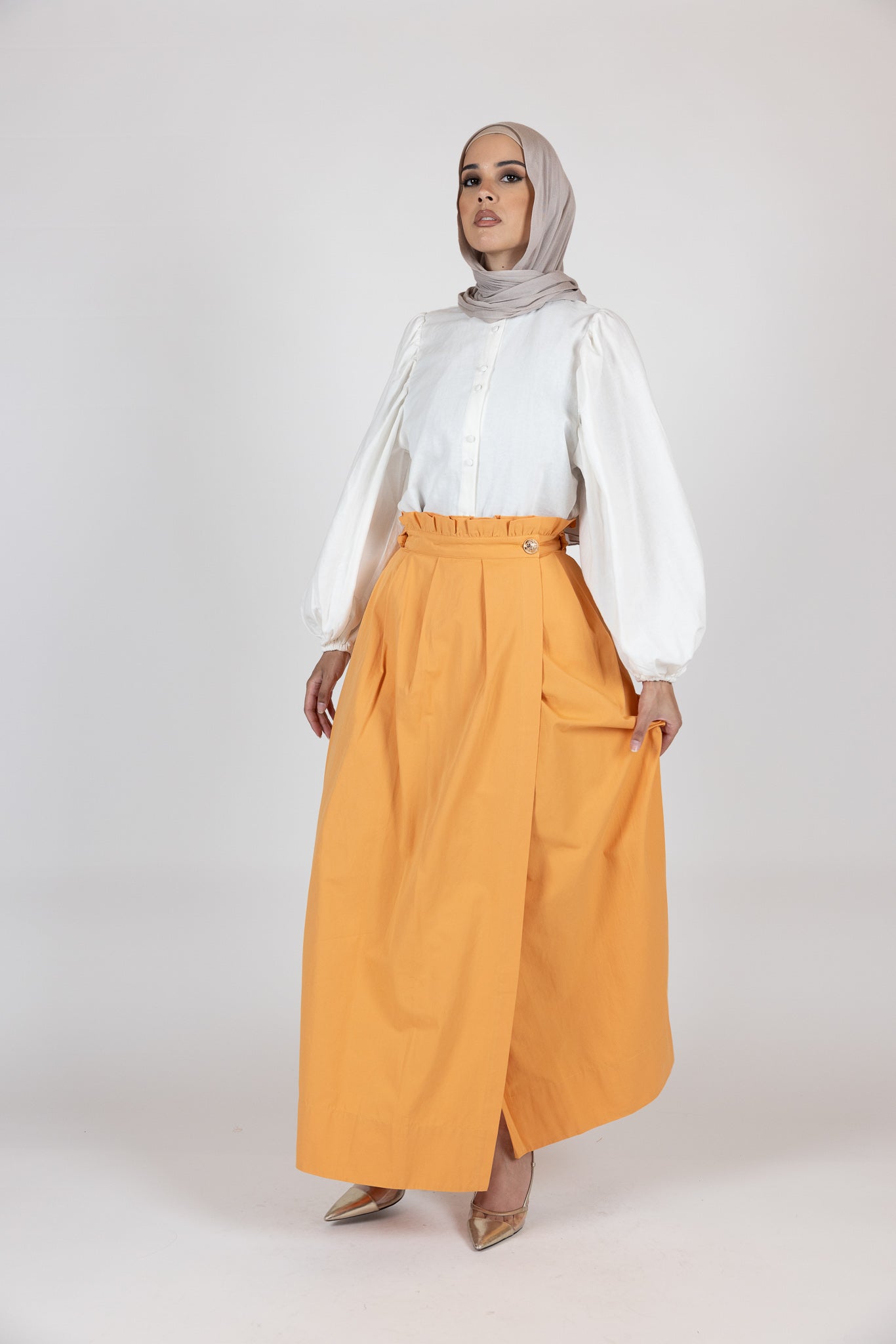 M7786Orange-skirt