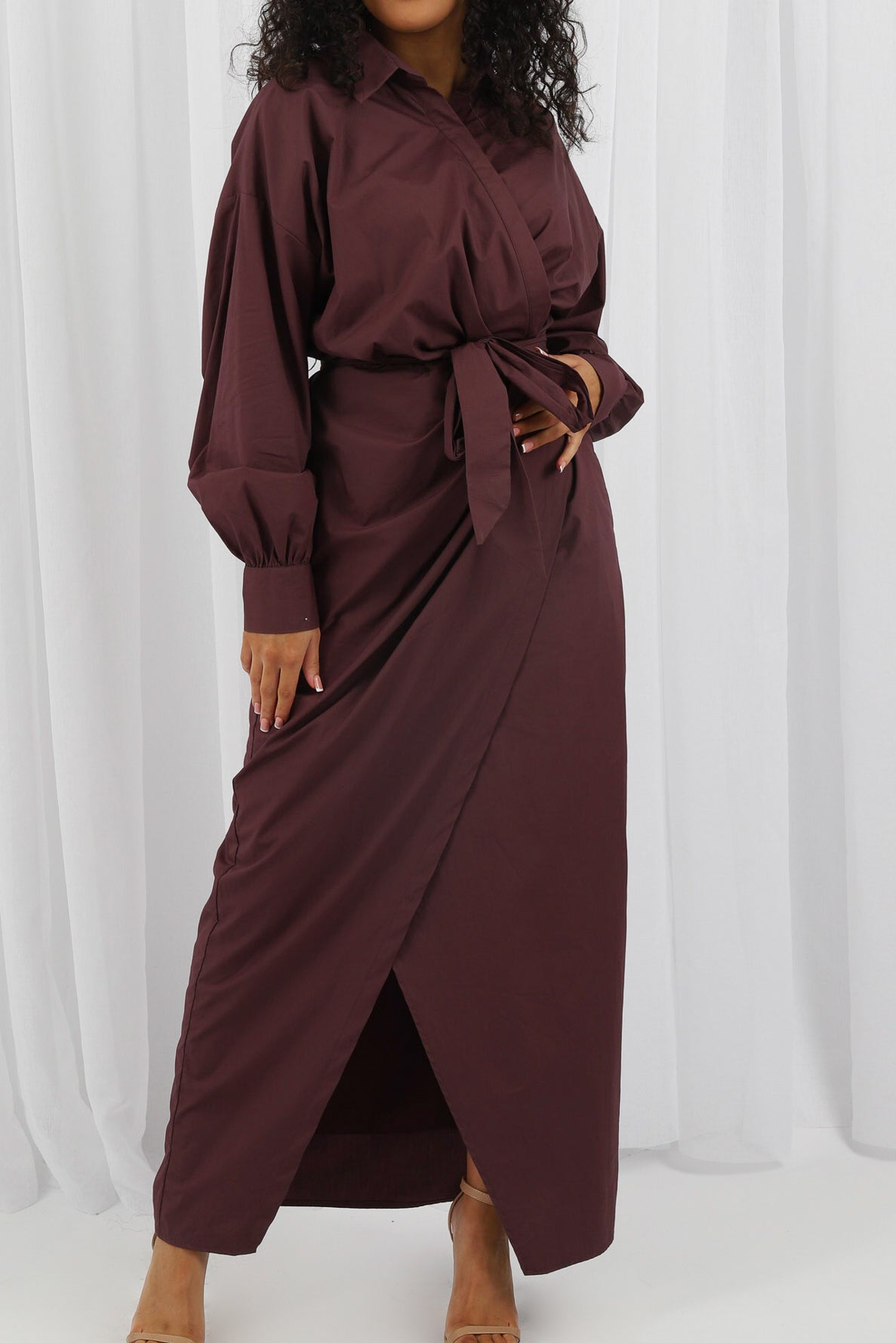 M7852Burgundy-dress-abaya
