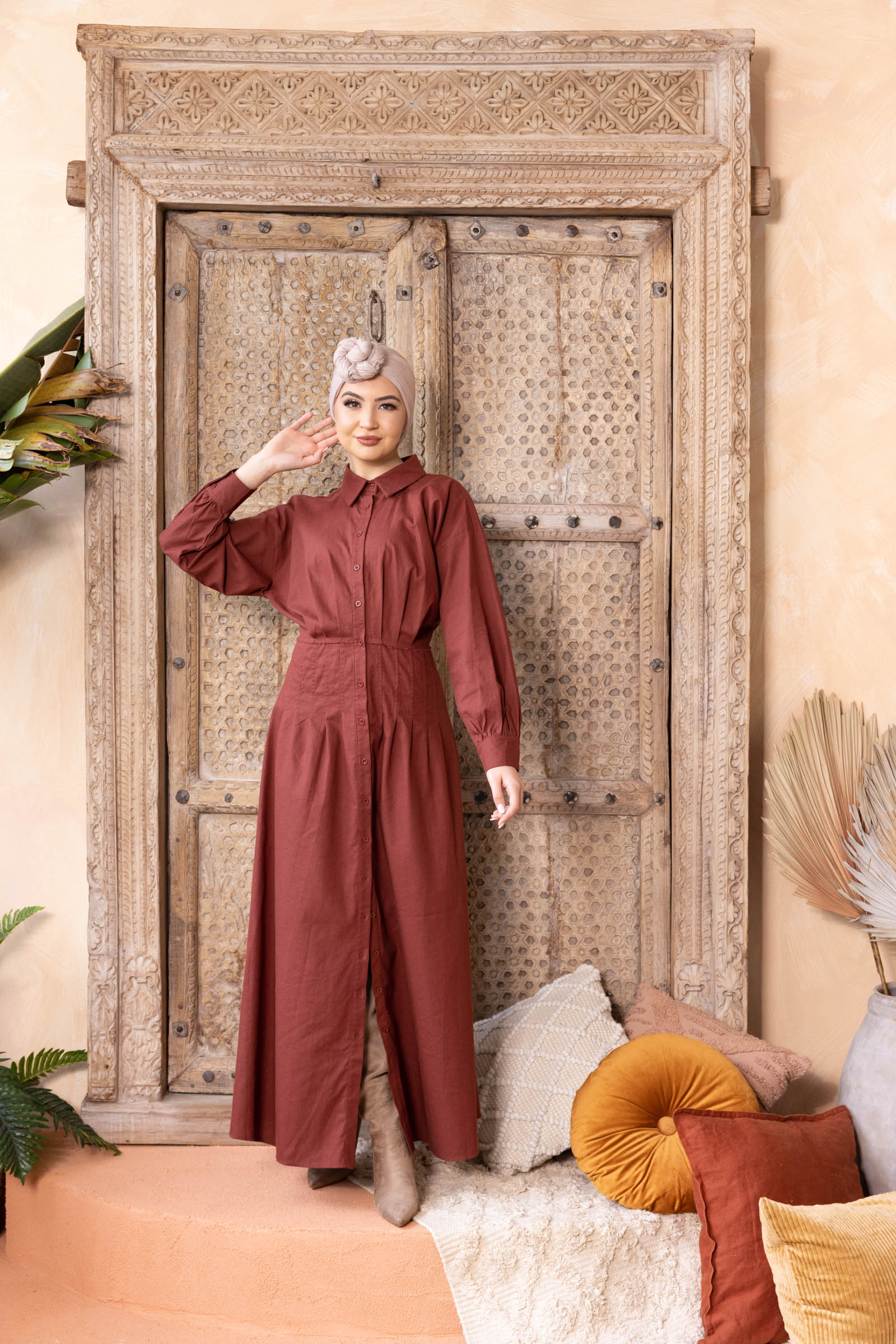 M7920Mahogany-dress-abaya