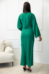 M8013Green-skirt