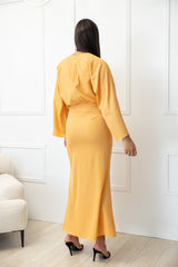 M8013Orange-skirt