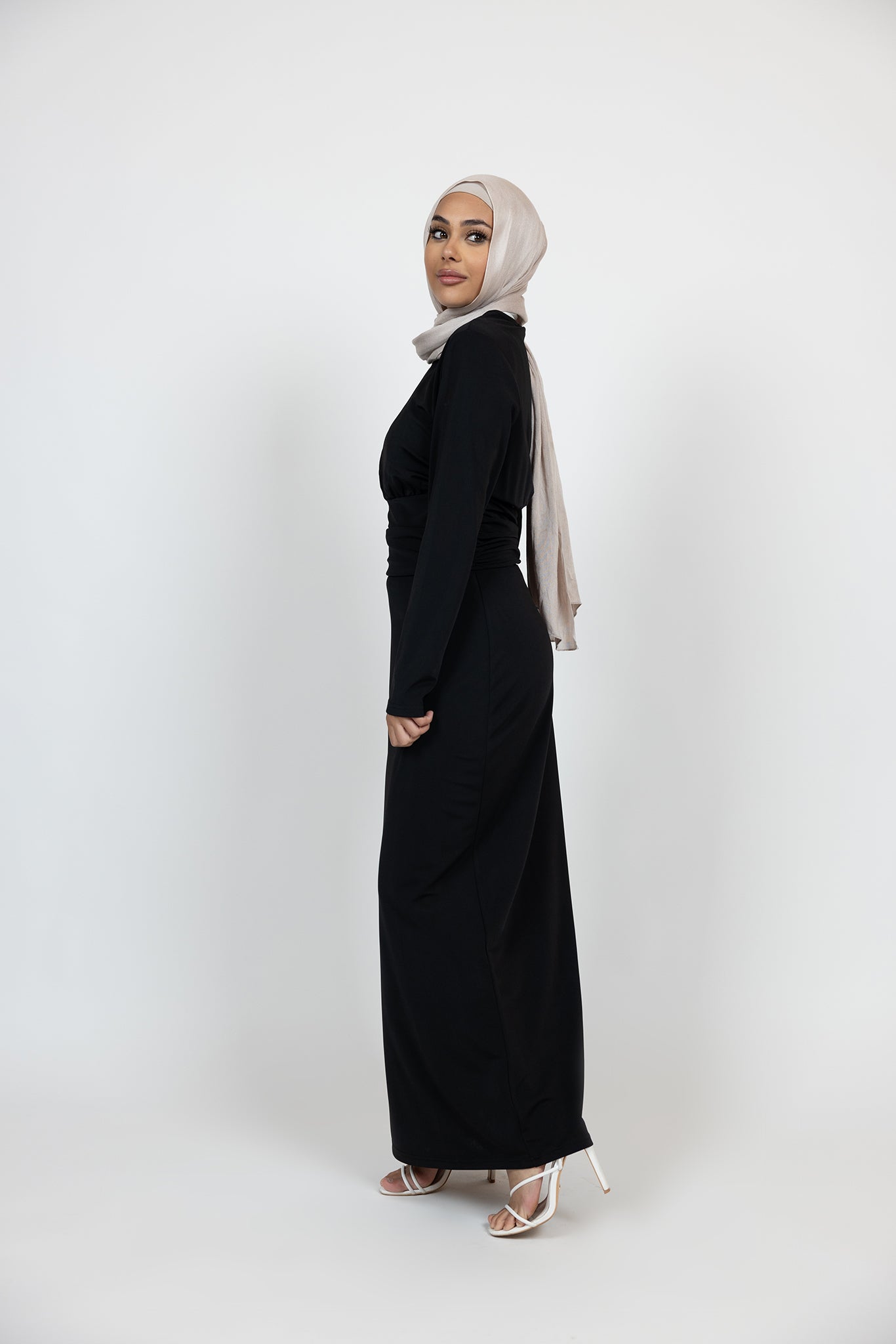 M8069Black-abaya-dress