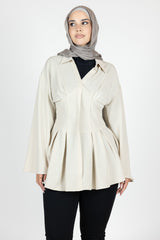 M8083Nude-blouse-top