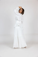 M8098White-skirt