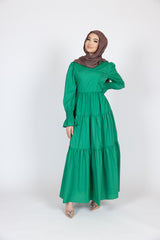 M8110Green-dress-abaya