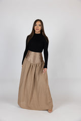 M8112Mocha-skirt