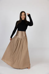 M8112Mocha-skirt