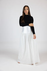 M8112White-skirt