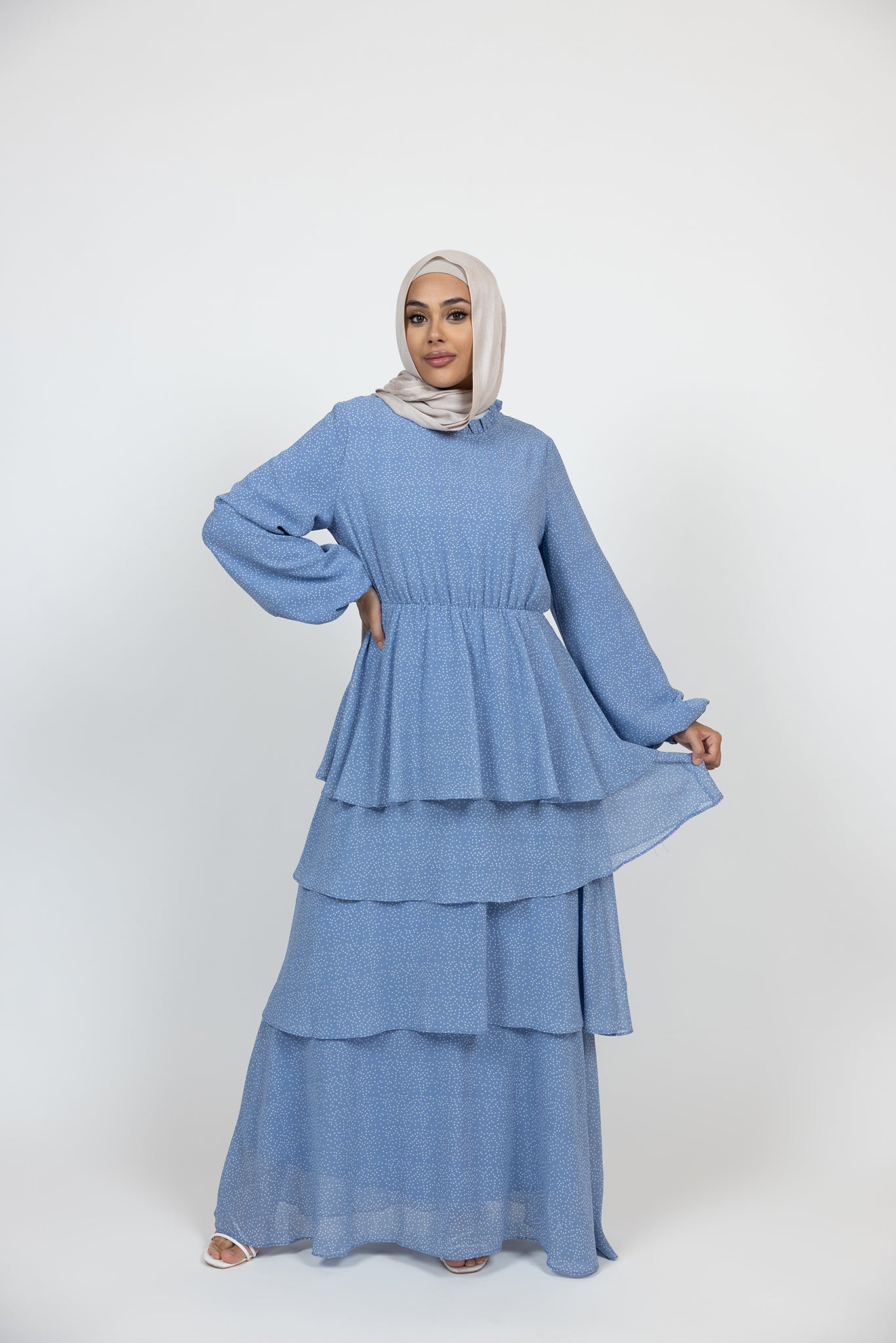 M8116Blue-dress-abaya