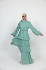 M8116Green-dress-abaya