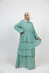 M8116Green-dress-abaya