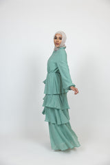 M8116Green-dress-abaya