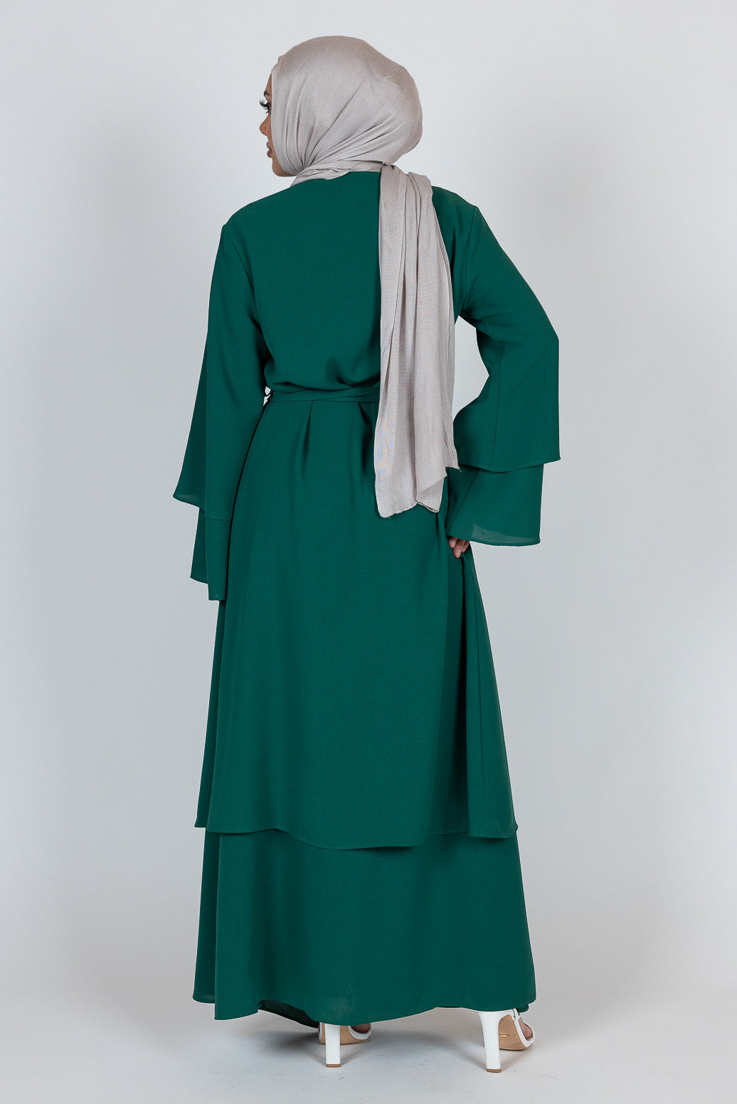 M8140Emeraldgreen-abaya-dress