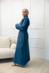 M8161Navy-blouse-top