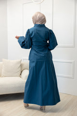 M8162Navy-skirt