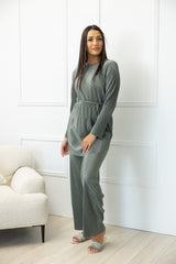 The Crescent Roro Crinkled Pants