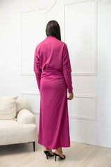 M8231Magenta-skirt