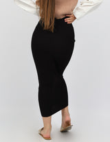MDL00011Blk-skirt-knit