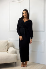 MZC001Black-dress-knit
