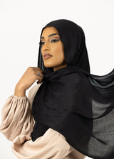 SC00009-BLK-shawl-hijab-cotton