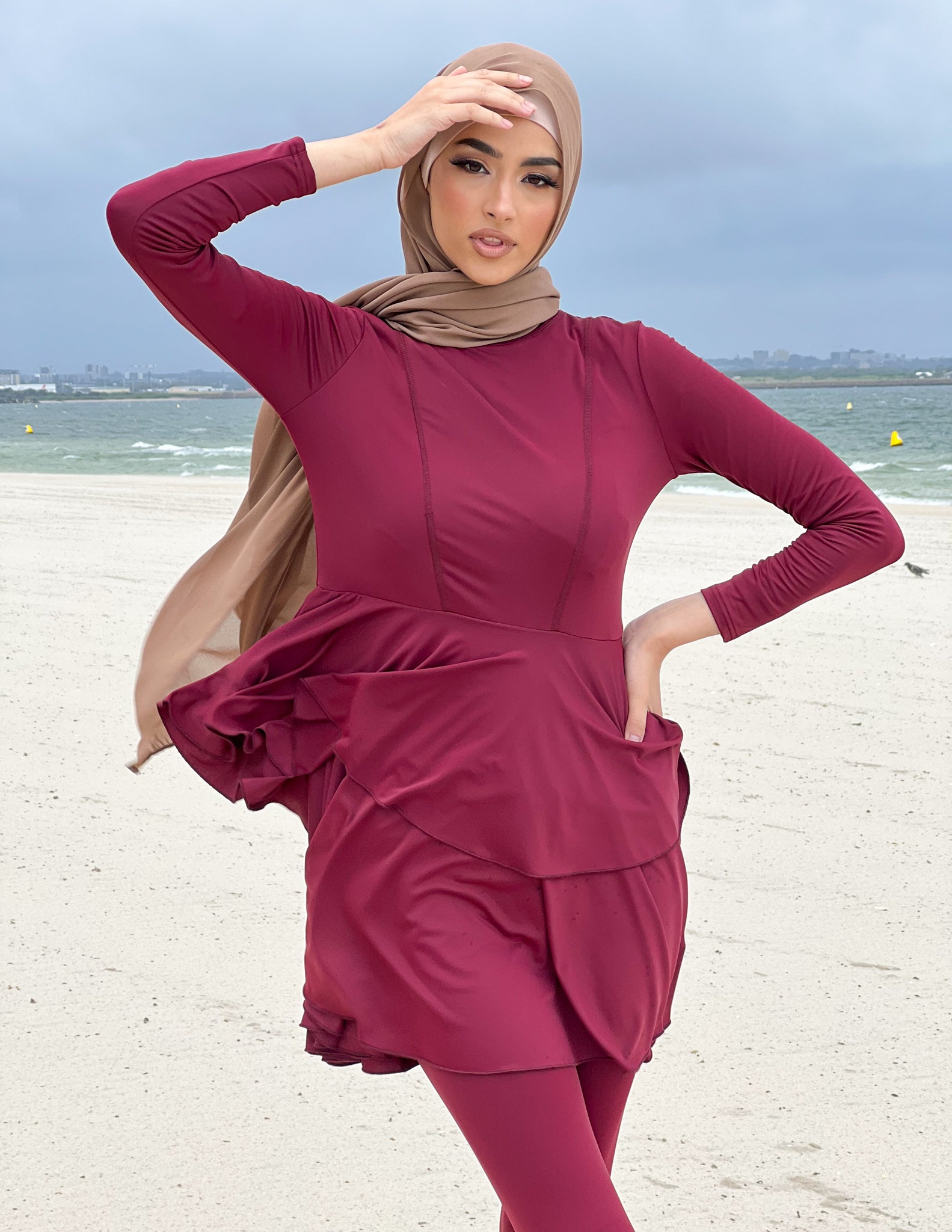 SM7730Burgandy-swim-set