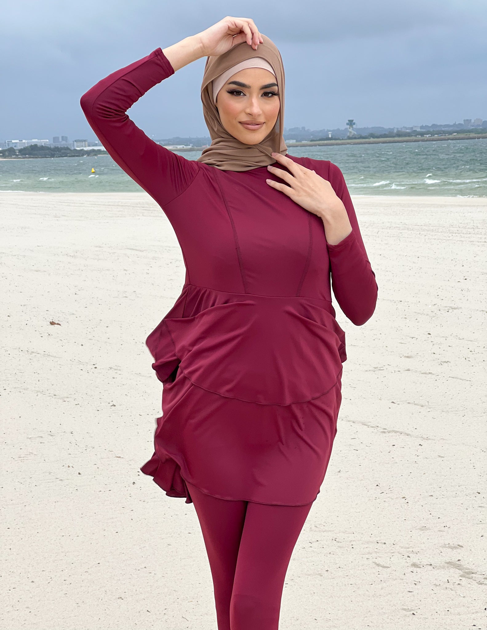 SM7730Burgandy-swim-set