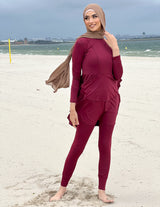SM7730Burgandy-swim-set