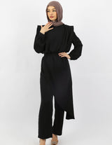 SM7882Black-top-pants-set