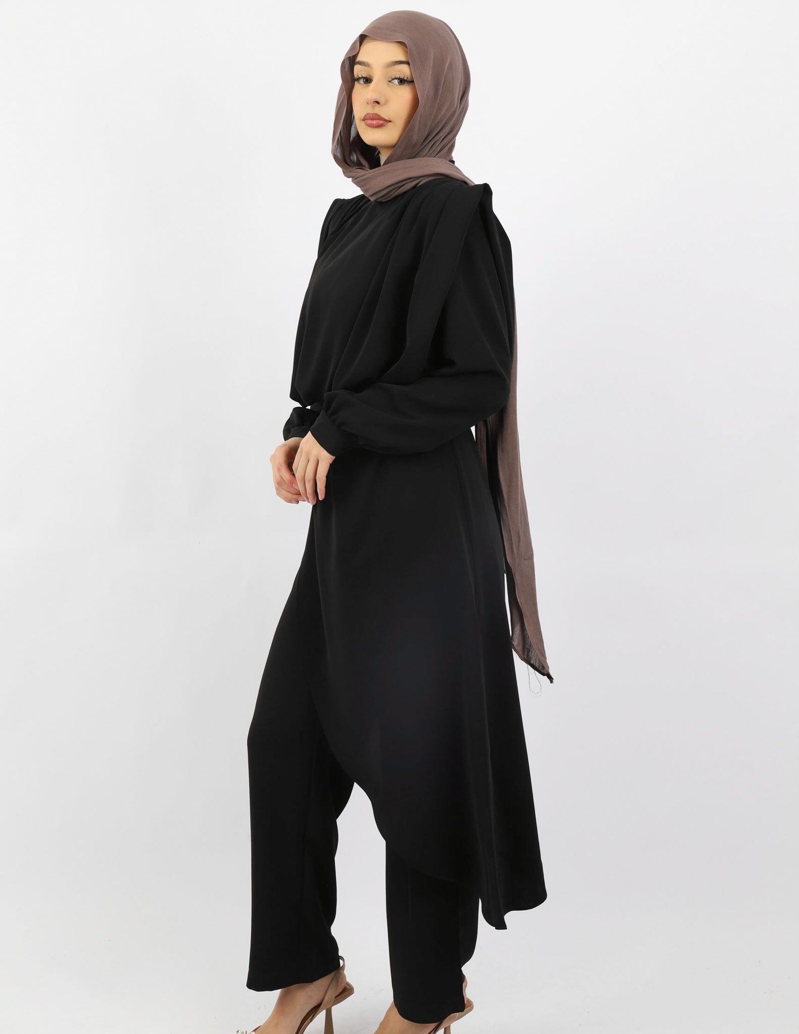 SM7882Black-top-pants-set