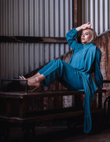 SM7882Deepsage-top-pants-set