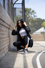 SM7911Black-jacket-pants-set