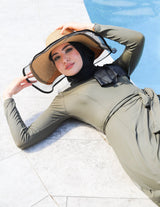 SW1005Khaki-swim-top