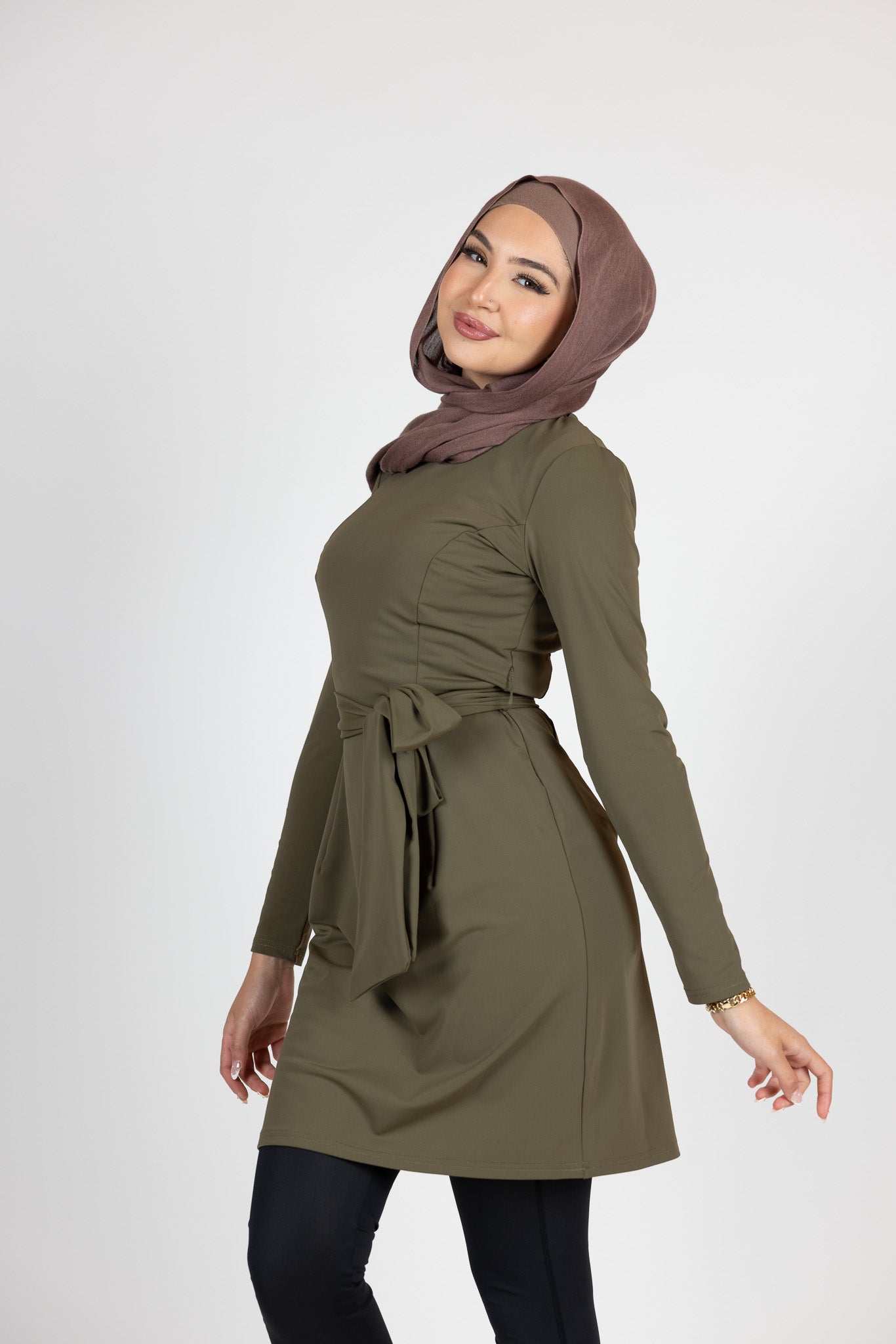 SW1005Khaki-swim-top