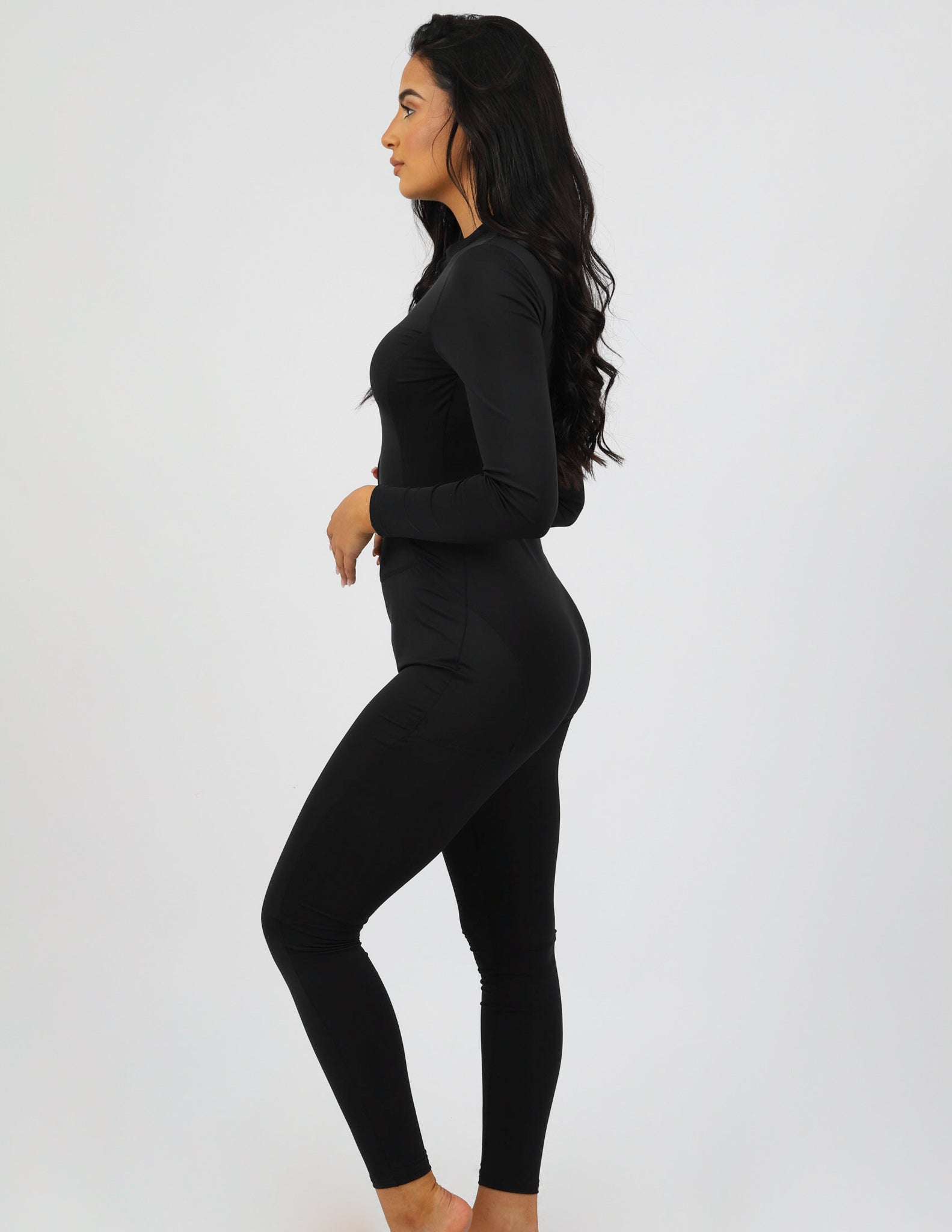 SW1009Black-swimwear