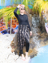 SW1010-2Floral-swim-sarong