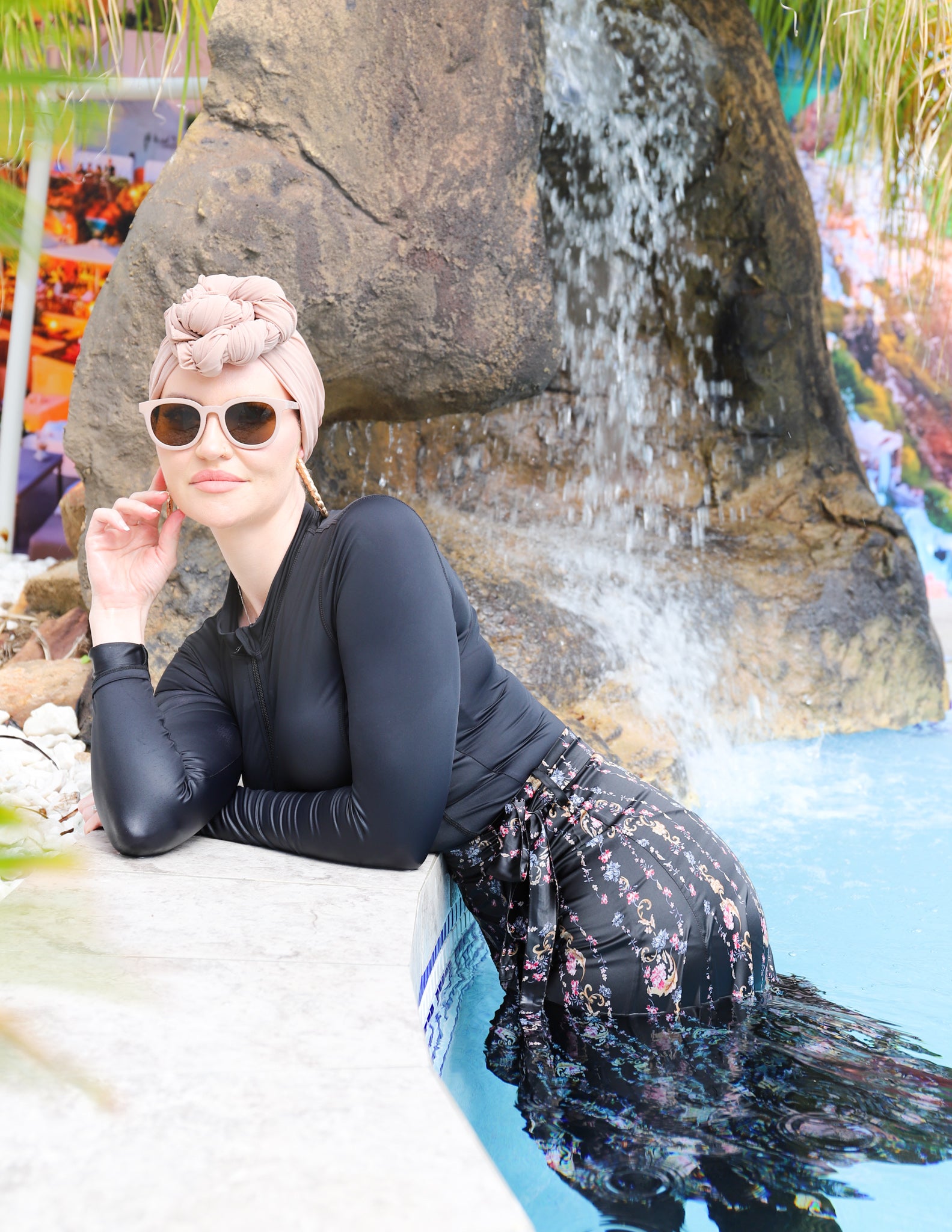 SW1010-2Floral-swim-sarong