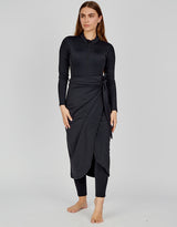 SW1010-Black-swim-sarong-skirt