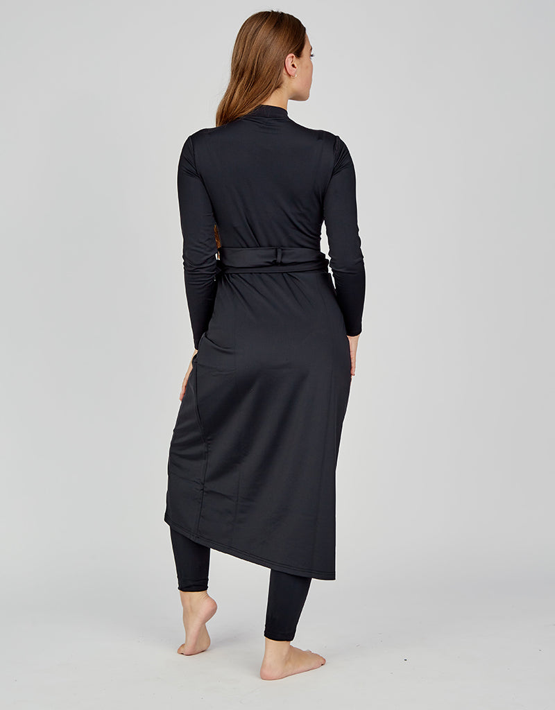 SW1010-Black-swim-sarong-skirt