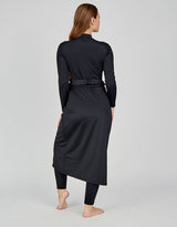 SW1010-Black-swim-sarong-skirt