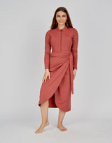 SW1010-DeepBlush-swim-sarong-skirt