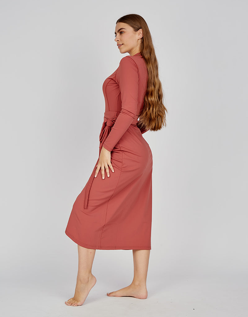 SW1010-DeepBlush-swim-sarong-skirt