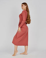 SW1010-DeepBlush-swim-sarong-skirt