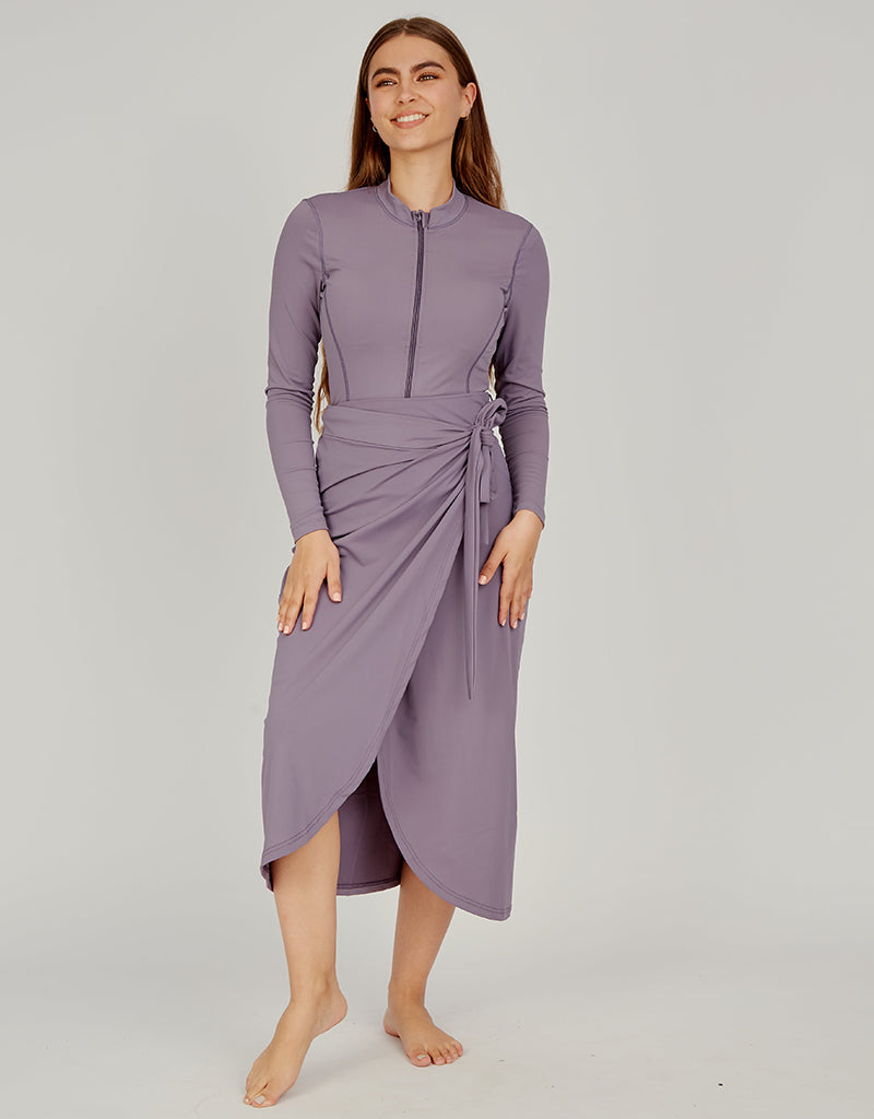 SW1010-Taupe-swim-sarong-skirt